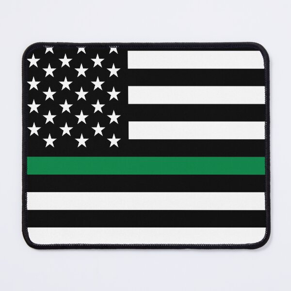 Item preview, AMERICAN FLAG - THIN GREEN STRIPE designed and sold by WOOFANG.