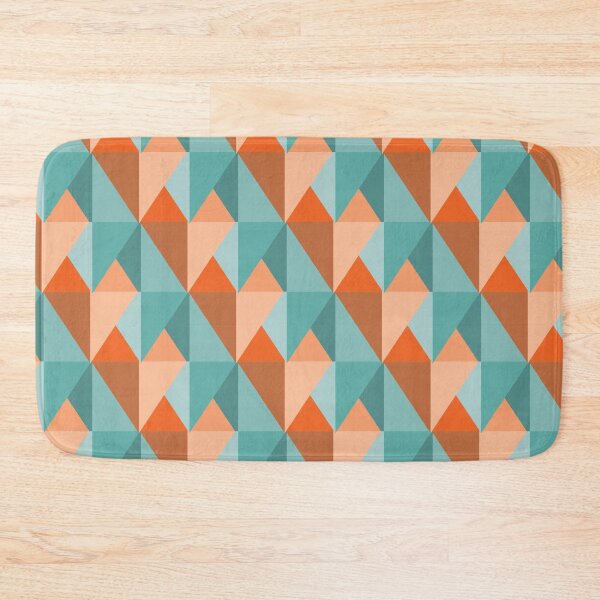 Item preview, Low poly overlapped seamless pattern| surface design designed and sold by Jasmine Blooms Designs.