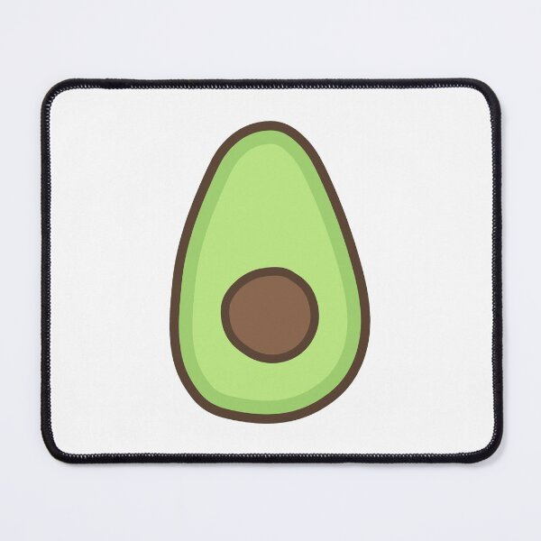 Item preview, Avocado Pattern (white) designed and sold by Design Minds Boutique.