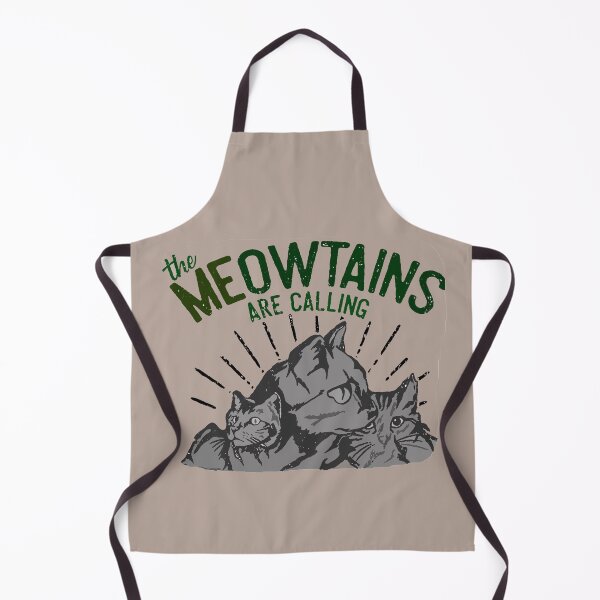 Item preview, THE MEOWTAINS ARE CALLING designed and sold by THE AMERICAN TEEVANGELIST.