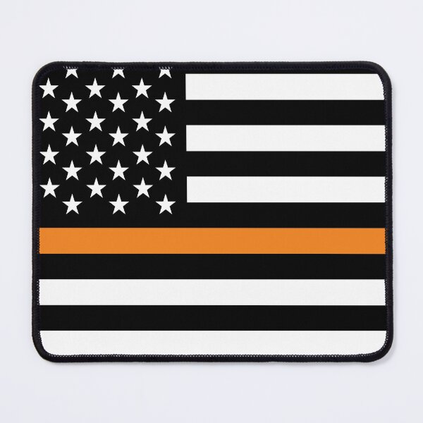 Item preview, AMERICAN FLAG - THIN ORANGE STRIPE designed and sold by WOOFANG.