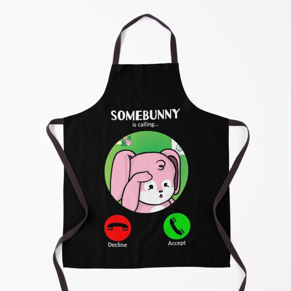 Item preview, Somebunny Is Calling (1 : Pink : Dark) designed and sold by the-krisney-way.
