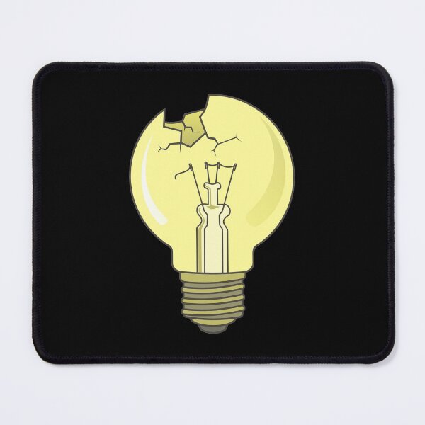 Item preview, Broken Light Bulb designed and sold by sifis.