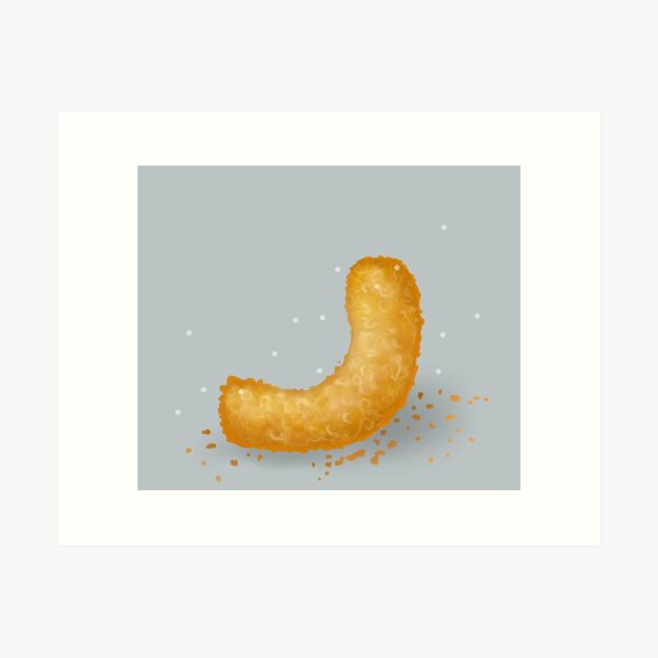 A5 Art Print Cheetos Flamin Hot Junk Food Packaging 