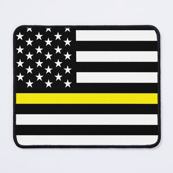 Item preview, AMERICAN FLAG - THIN YELLOW LINE designed and sold by WOOFANG.