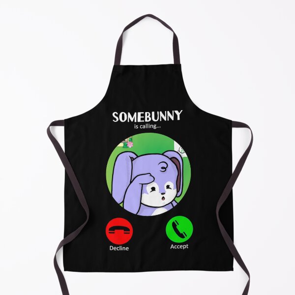 Item preview, Somebunny Is Calling (1 : Blue : Dark) designed and sold by the-krisney-way.