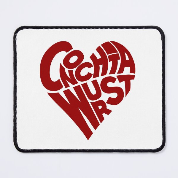 Item preview, Conchita Wurst - Red HEART designed and sold by SzaboMarta.