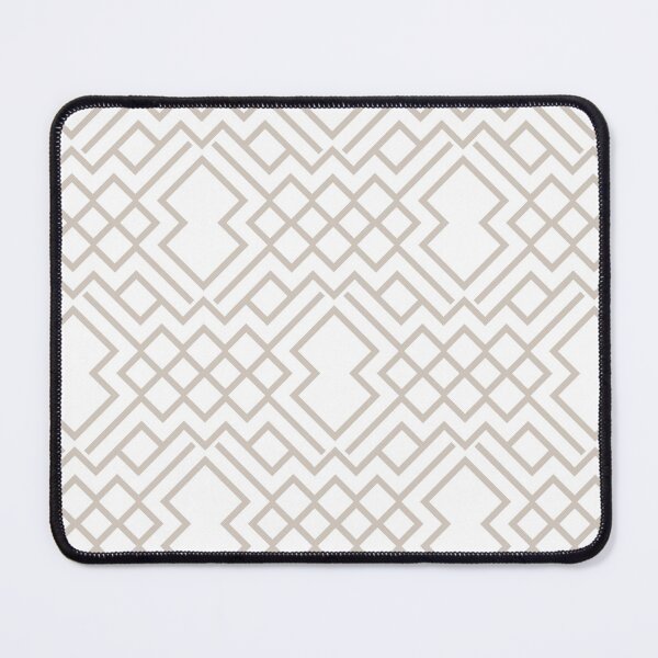 Item preview, Pares de patrones geométricos de rosa pastel pálido y blanco 2022 Color de tendencia - Tono - Tono Pantone Perfectly Pale 13-0003 designed and sold by ColorOfTheYears.