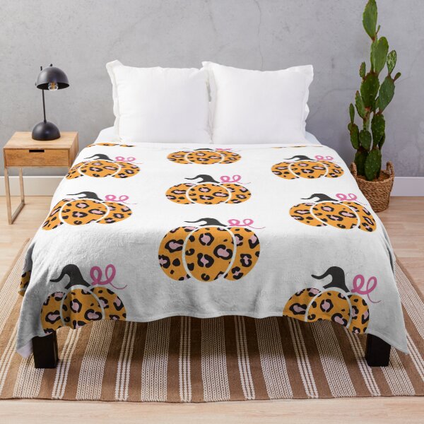 Item preview, Pink and orange pumpkin leopard designed and sold by Mylittleprints.