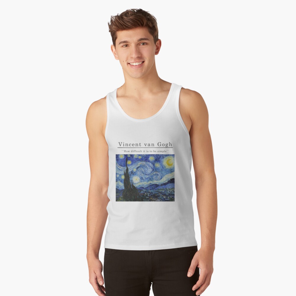 Discover Vincent van Gogh - art and words Tank Top