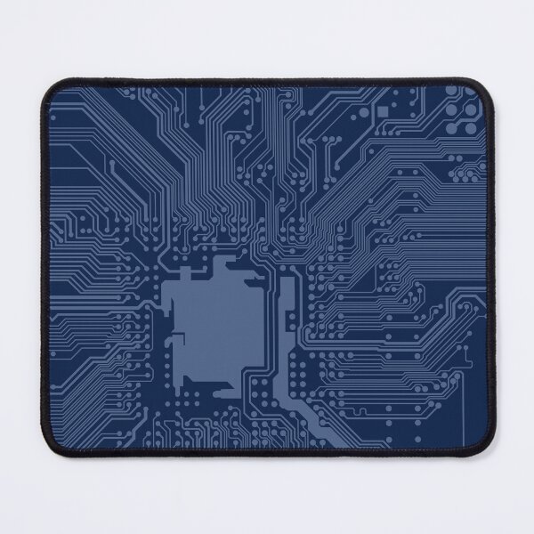Item preview, Blue Geek Motherboard Circuit Pattern designed and sold by livianasgifts.