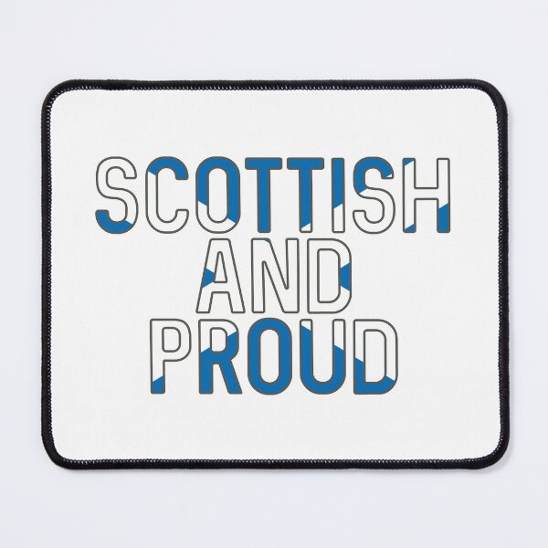 Item preview, Scottish and Proud, Scottish Saltire Flag Slogan Design  designed and sold by MacPean.