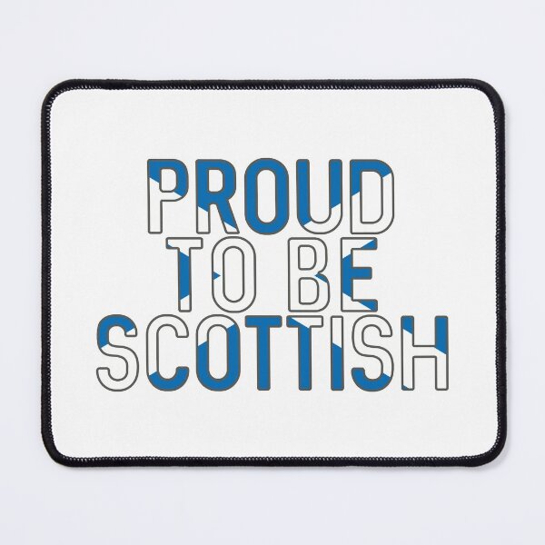 Item preview, Proud To Be Scottish, Scottish Saltire Flag Slogan Design designed and sold by MacPean.