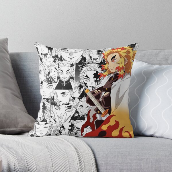Rengoku Kyojuro Throw Pillow