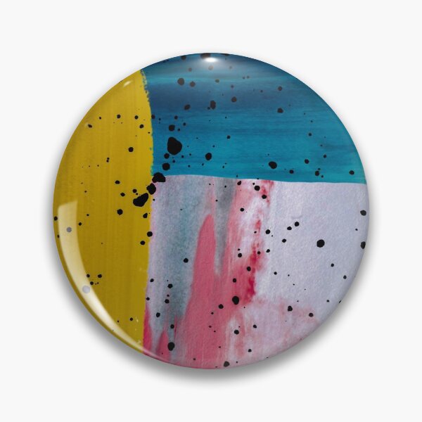 Item preview, Acrylic Brush Strokes And Splatter Patterned designed and sold by Designs By YL.