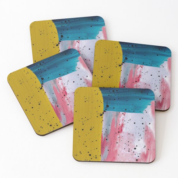 Item preview, Acrylic Brush Strokes And Splatter Patterned designed and sold by Designs By YL.