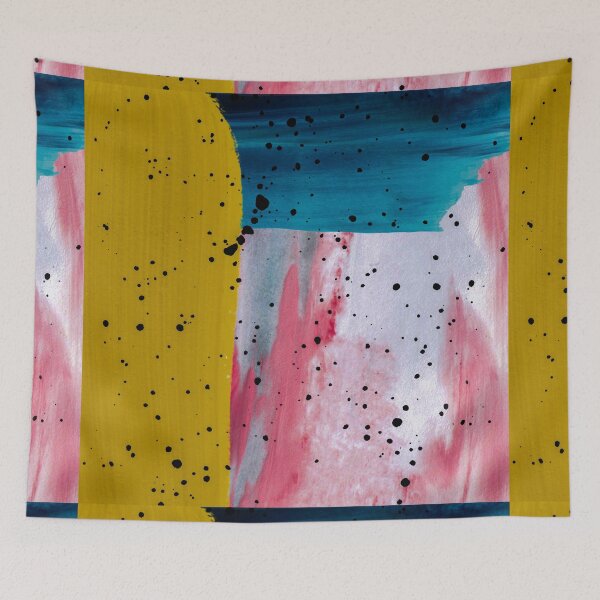 Item preview, Acrylic Brush Strokes And Splatter Patterned designed and sold by Designs By YL.