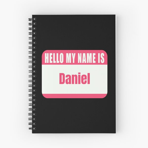 Artikelvorschau, Hallo, mein Name ist Daniel Namensschild entworfen und verkauft von Cafecreative.