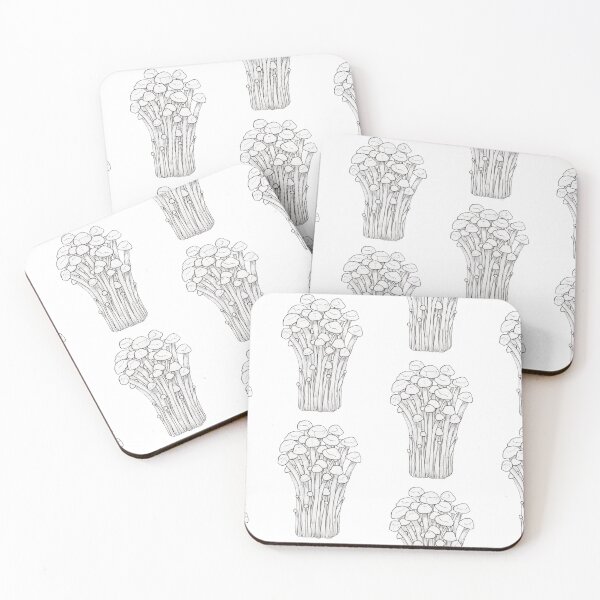 Item preview, Enoki Mushroom Sketch designed and sold by Renai Petty.