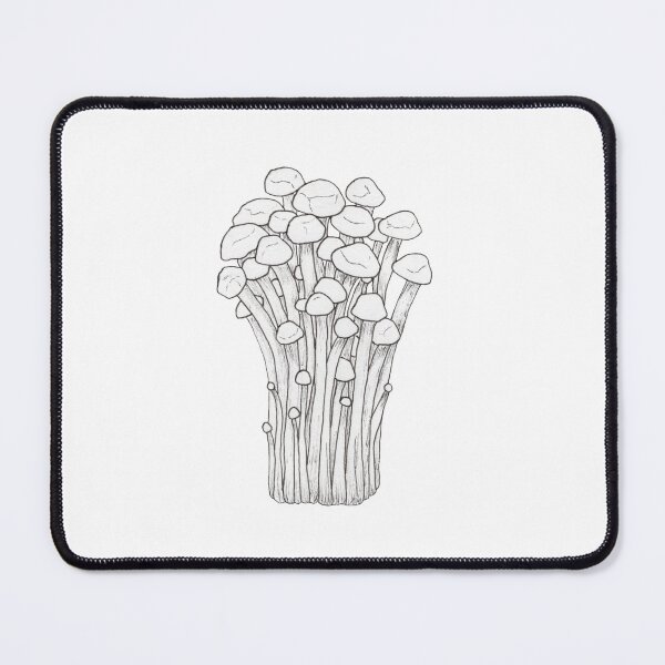 Item preview, Enoki Mushroom Sketch designed and sold by Renai Petty.
