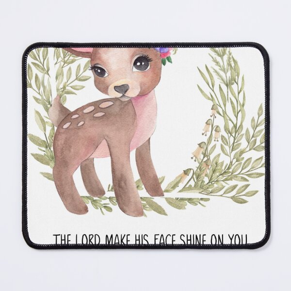 Item preview, Kids Bible Verse Wall Art, Nursery Bible Verse, Numbers 6:25, Kids Nursery Decor, Woodland animal,Baby Shower Gift, Nursery Wall Decor, Watercolor Animal designed and sold by Dzhenka-Balimez.