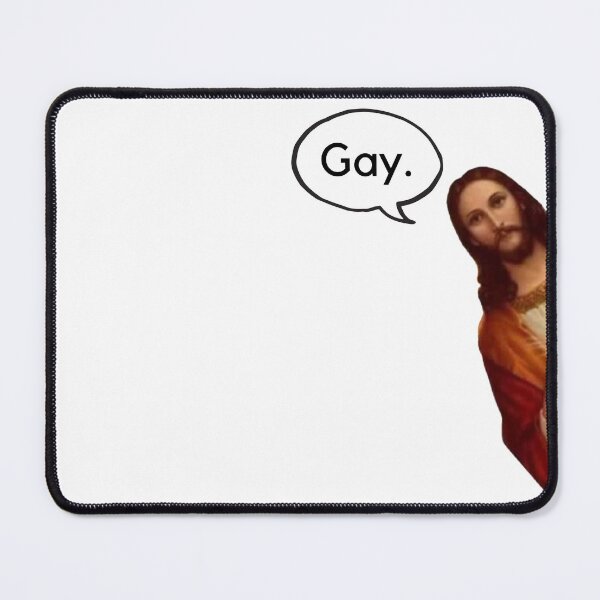 Item preview, Gay Jesus (Right) designed and sold by KarmicBeauty.