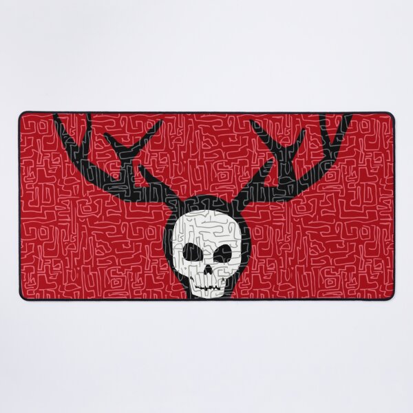 Item preview, The Maze Hannibal Wendigo Skull with Antlers designed and sold by orionlodubyal.