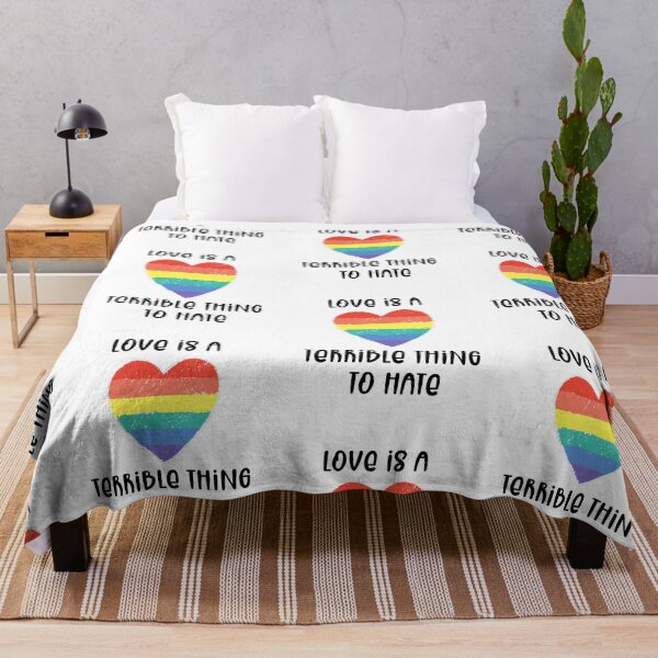 Item preview, Pride Love is a Terrible Thing to Hate designed and sold by Debbie Rodriguez.