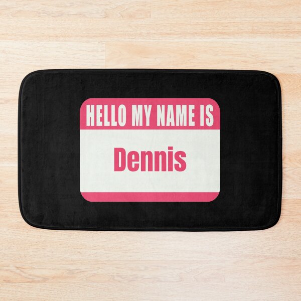 Item preview, Hello My Name Is Dennis Name Tag  designed and sold by Cafecreative.
