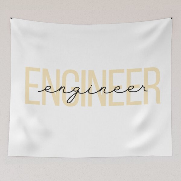 Item preview, Engineer - engineer gift (pastle yellow) designed and sold by PickaSticka.