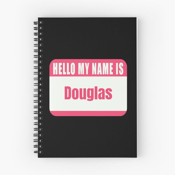 Item preview, Hello My Name Is Douglas Name Tag  designed and sold by Cafecreative.
