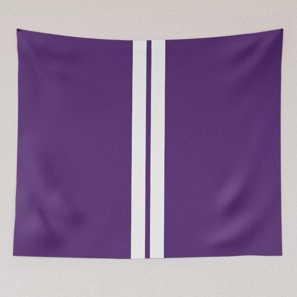 Aperçu de l'œuvre Design basique violet à rayures blanches créée et vendue par BLMcreations.