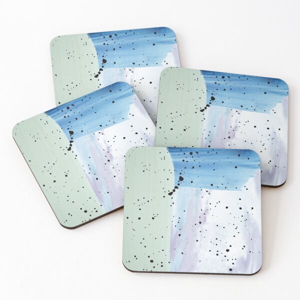 Item preview, Acrylic Brush Strokes And Splatter Patterned designed and sold by Designs By YL.
