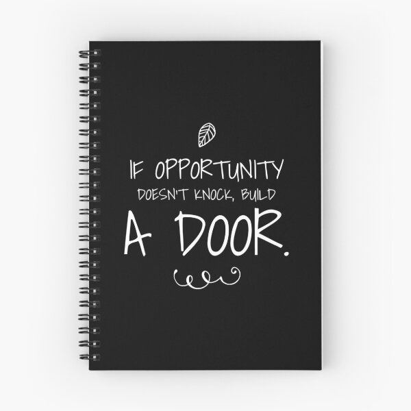 Item preview, If Opportunity doesn't knock, build a door.  15 designed and sold by Fit & Fun  Gallery.