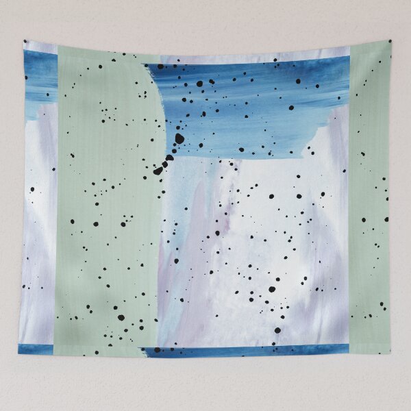 Item preview, Acrylic Brush Strokes And Splatter Patterned designed and sold by Designs By YL.
