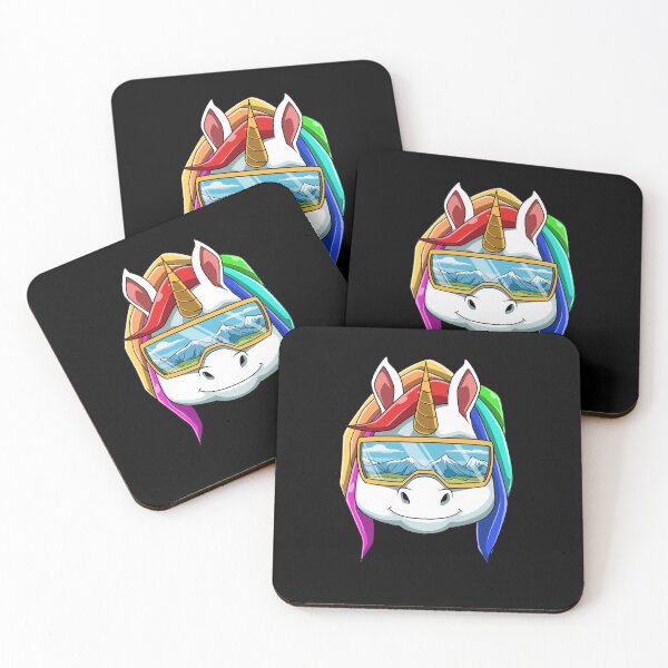 Item preview, Unicorn Ski Funny Ski and Snowboard designed and sold by pacomerch.