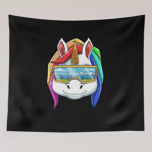 Item preview, Unicorn Ski Funny Ski and Snowboard designed and sold by pacomerch.