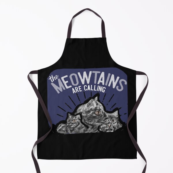 Item preview, THE MEOWTAINS ARE CALLING designed and sold by THE AMERICAN TEEVANGELIST.