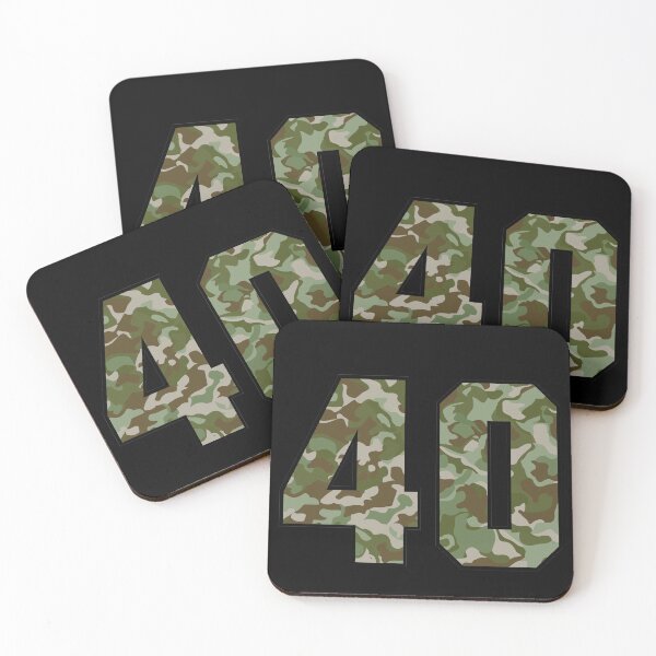 Item preview, Army Camouflage Number Forty Veteran Lucky Number 40 designed and sold by Urosek.