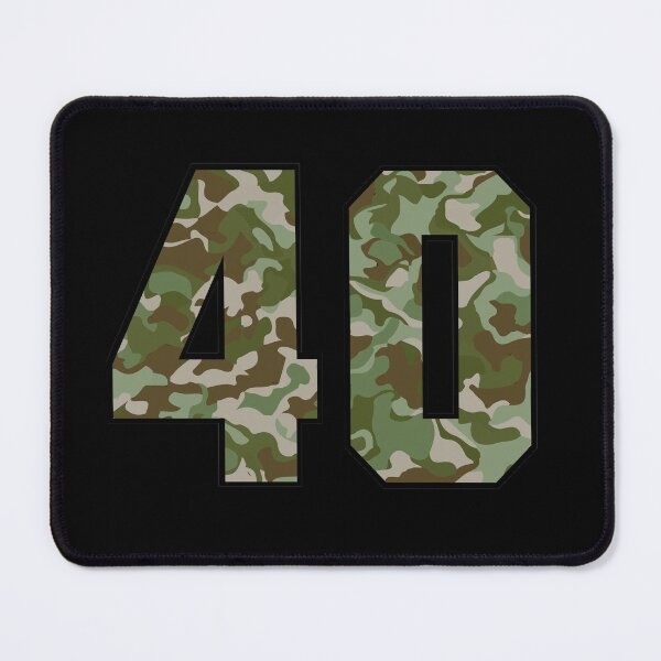 Item preview, Army Camouflage Number Forty Veteran Lucky Number 40 designed and sold by Urosek.