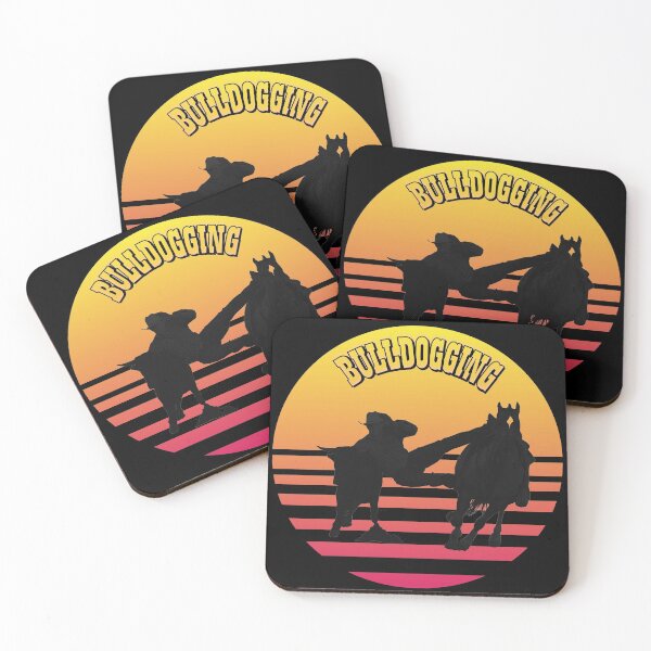 Item preview, Gift for a cowboy or rodeo lover bulldogging steer wrestling is cowboy's idea of fun designed and sold by j9gothbe.