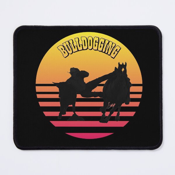 Item preview, Gift for a cowboy or rodeo lover bulldogging steer wrestling is cowboy's idea of fun designed and sold by j9gothbe.