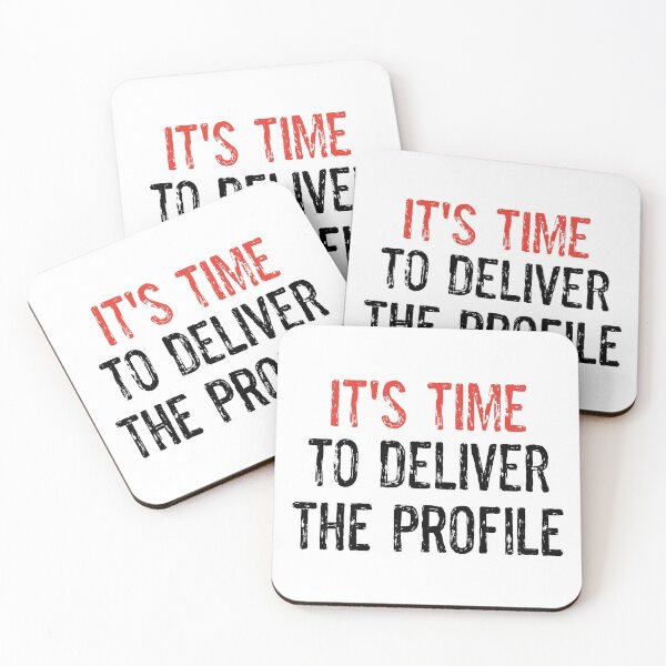 Item preview, It's Time To Deliver The Profile designed and sold by Martini-Four.
