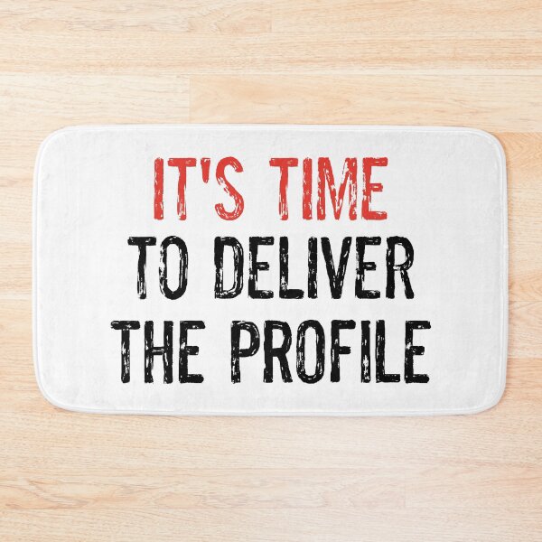 Item preview, It's Time To Deliver The Profile designed and sold by Martini-Four.