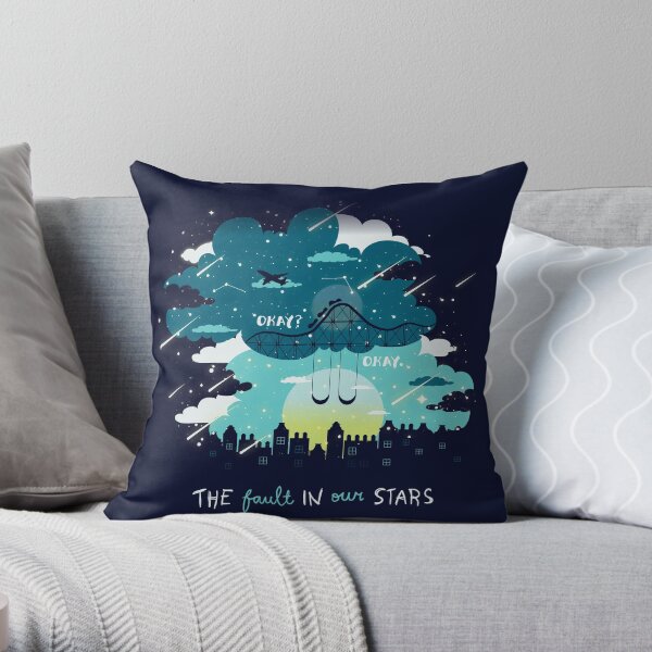 Stars and Constellations Throw Pillow