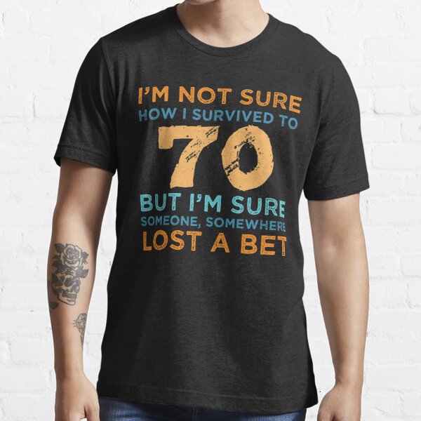 Cool Funny 70th Birthday Meme Party Gift Idea T-Shirt 