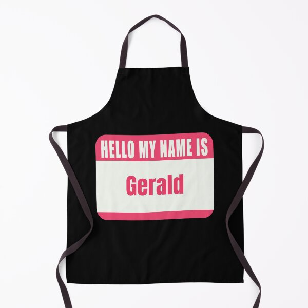 Item preview,  Hello My Name is Gerald Name Tag  designed and sold by Cafecreative.
