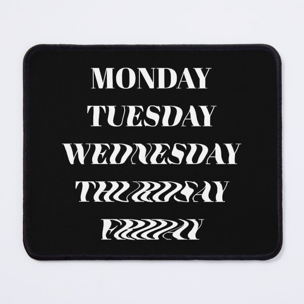 Item preview, Wavy Days of the Week designed and sold by Design Minds Boutique.