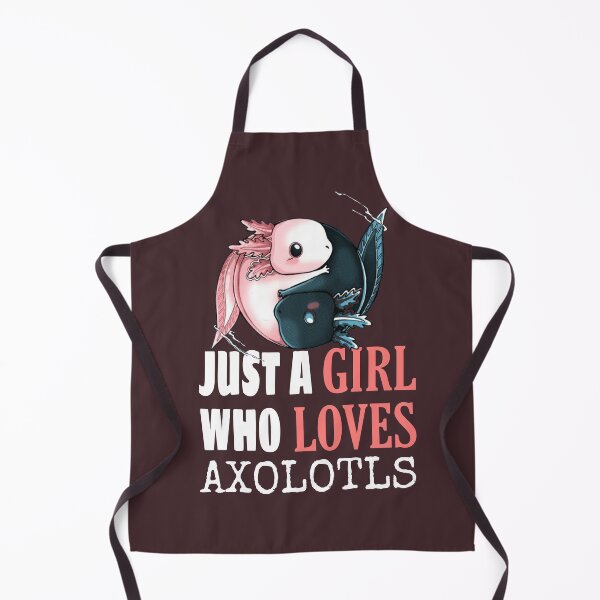 Item preview, Just a Girl Who Loves Axolotls  designed and sold by catchyology.