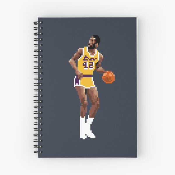 Item preview, James Worthy Pixel Dribble Qiangy designed and sold by qiangdade.